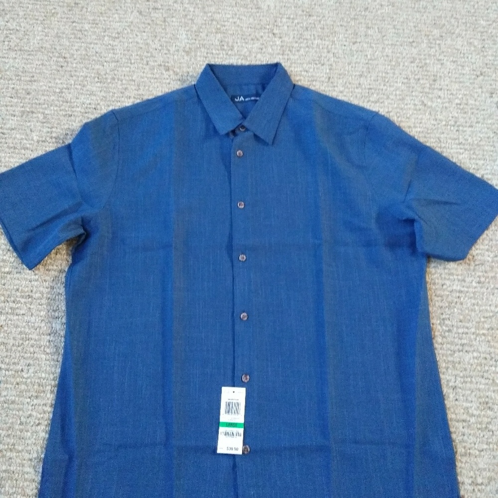 MEN'S NEW JA JOHN ASHFORD BUTTON DOWN SHIRT